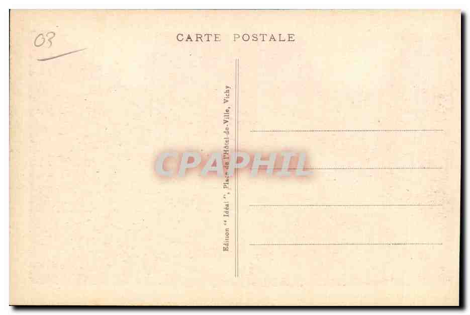 Montlucon - La Gare - CPA  — Rückseite