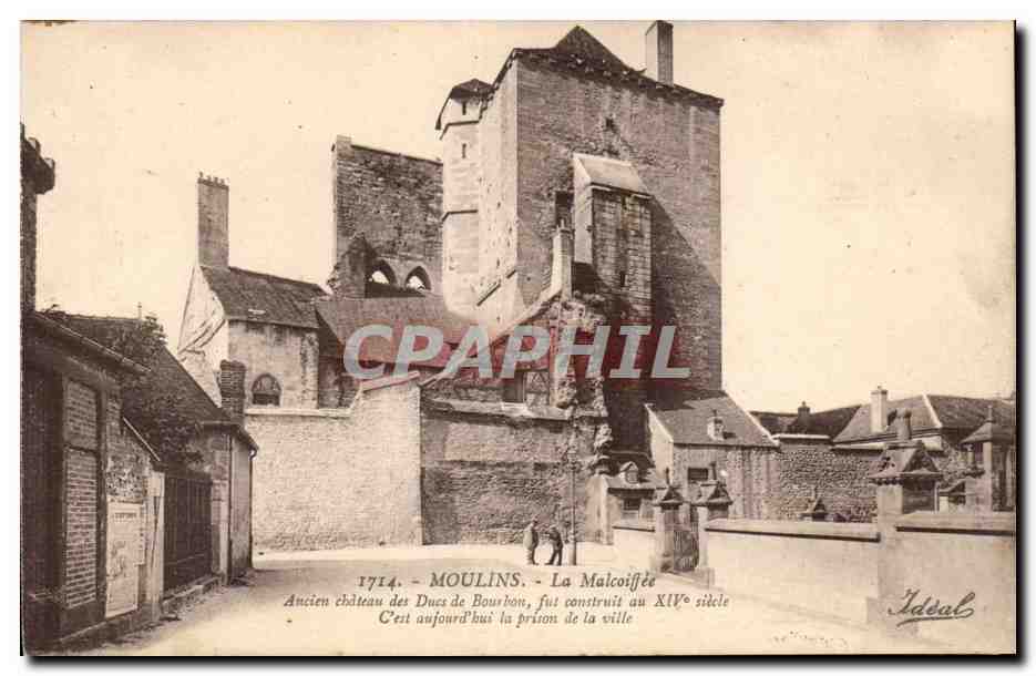 Moulins - La Malcoiffe - CPA 
