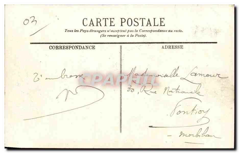Vichy — Promenade sur les Bords de l'Allier — LL. — Back