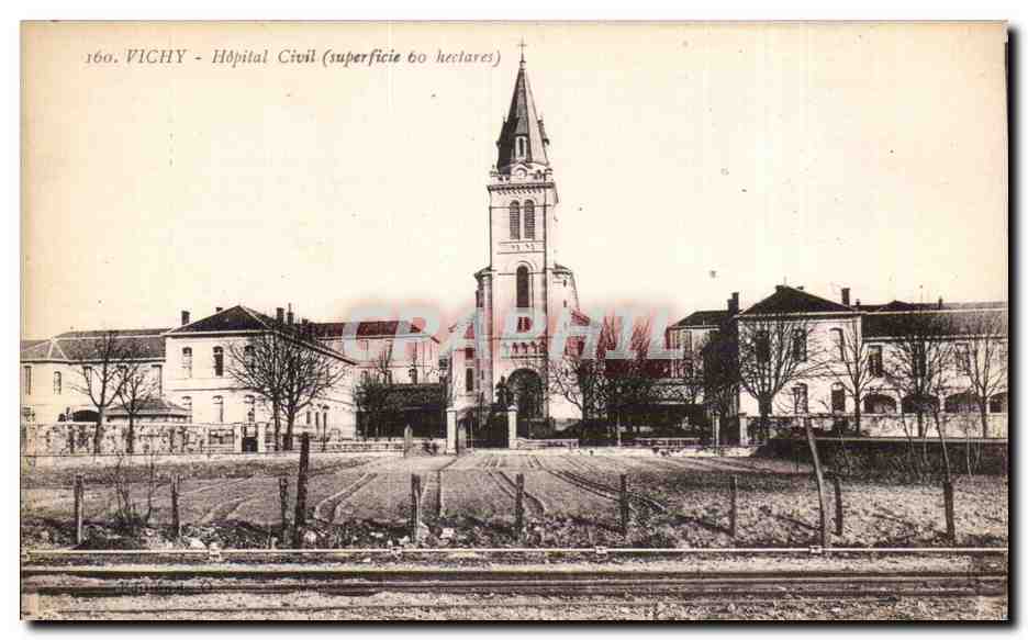 Vichy - Hopital Civil - CPA 