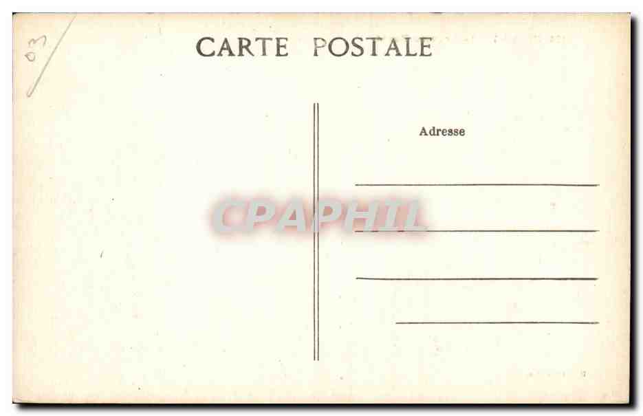 Moulins - Le Nouveau Musee - CPA  — Verso