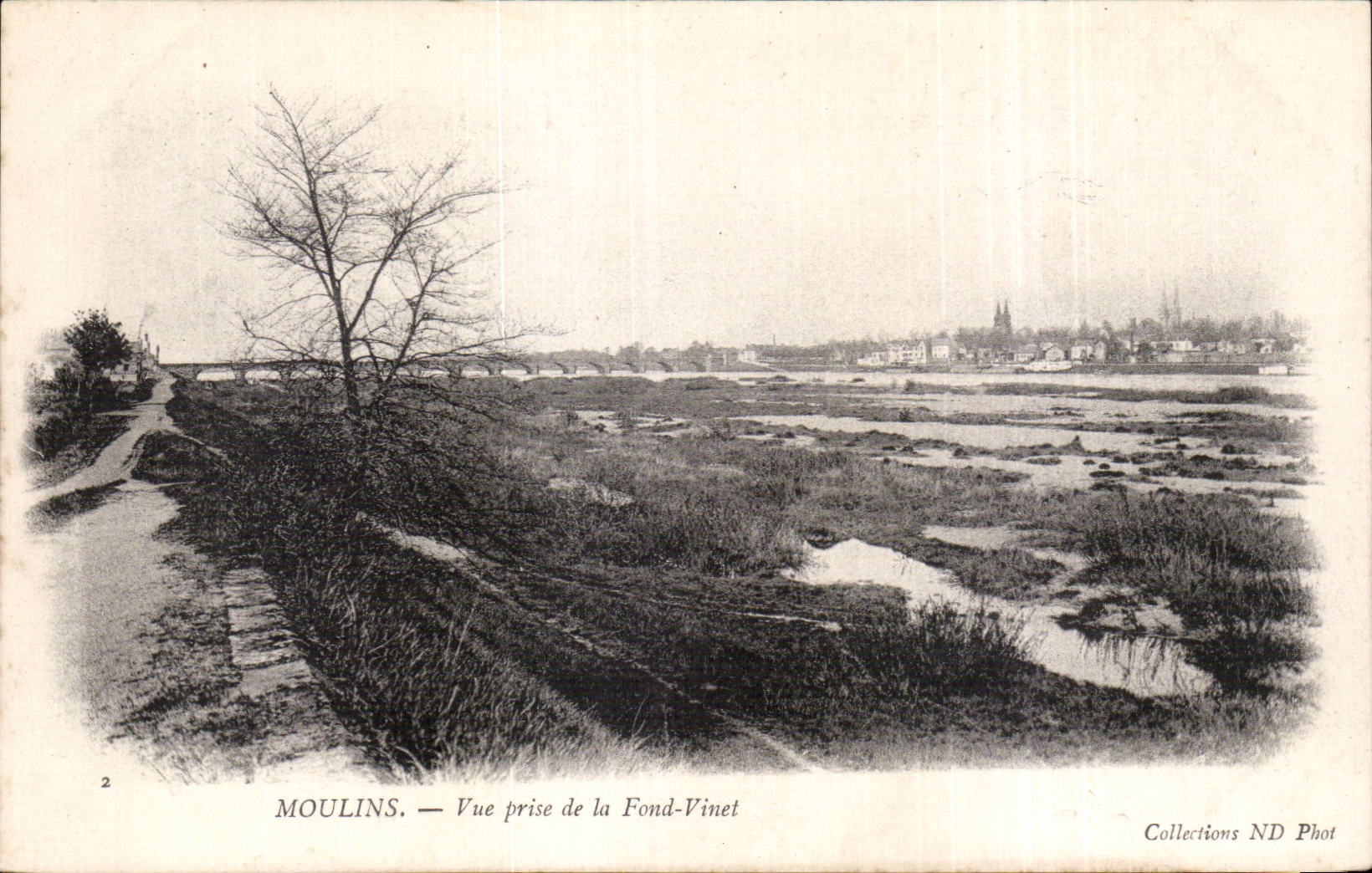 Moulins - Vue Prise de la Fond Vittel - CPA 