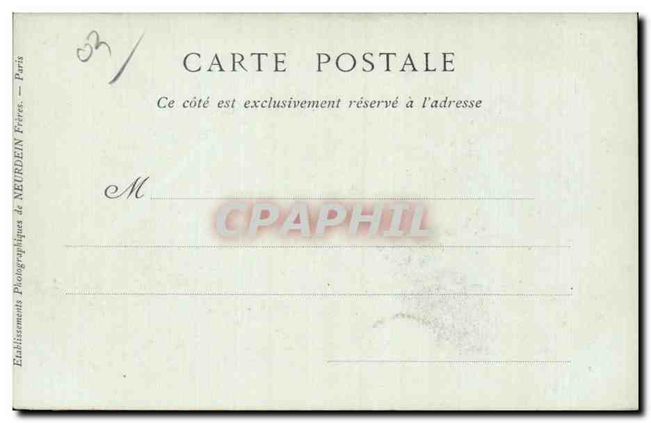 Moulins - Vue Prise de la Fond Vittel - CPA  — Verso