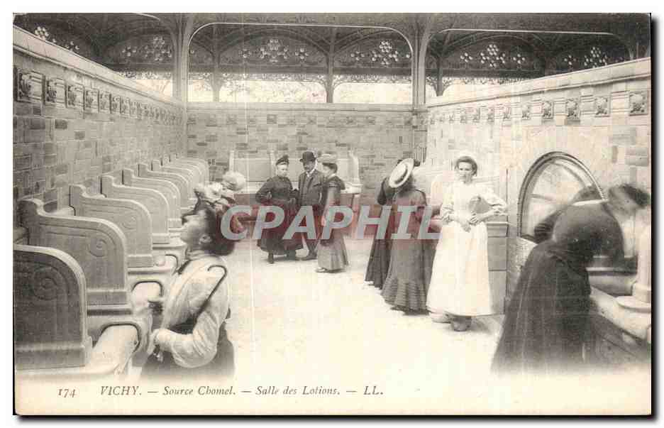 Vichy - Source Chomel - Salle des Lotions - CPA 