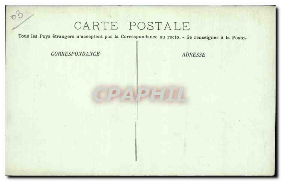 Vichy - Source Chomel - Salle des Lotions - CPA  — Rückseite