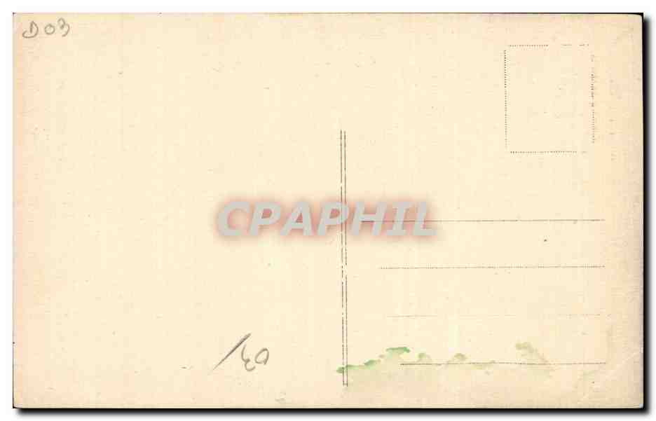 Neris les Bains - Abside de l Eglise - CPA  — Verso