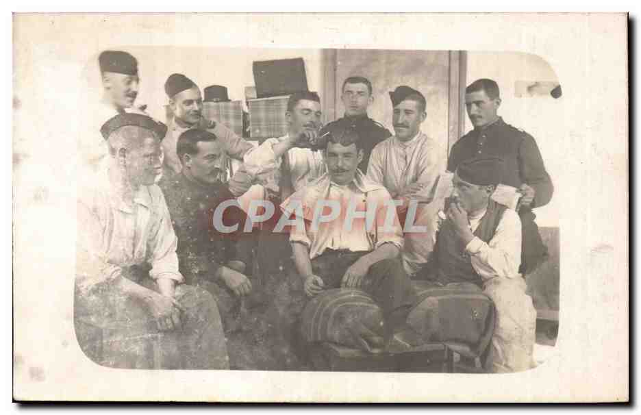 Groupe de soldats — Éditeur R. Guillaume, Bespflug et Cie, Paris