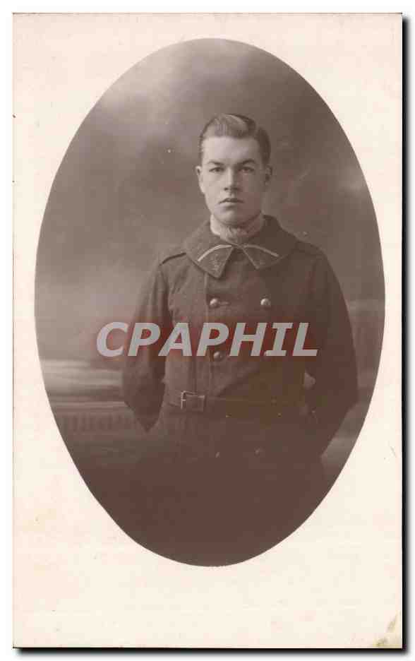 CARTE PHOTO Militaria Soldat 