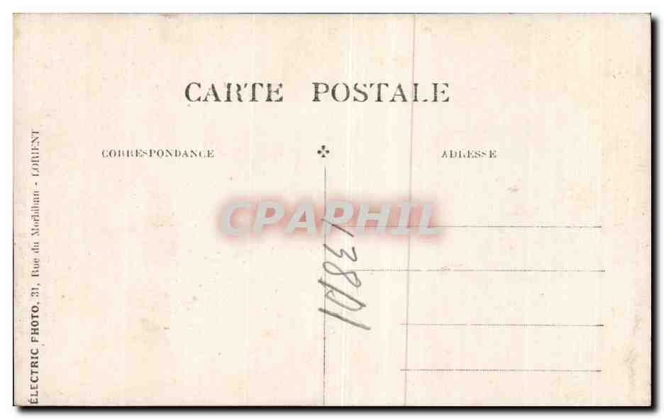 CARTE PHOTO Militaria Soldat  — Rückseite