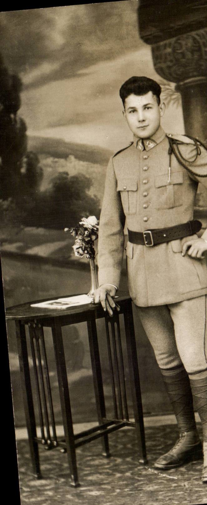 CARTE PHOTO Militaria Soldat 