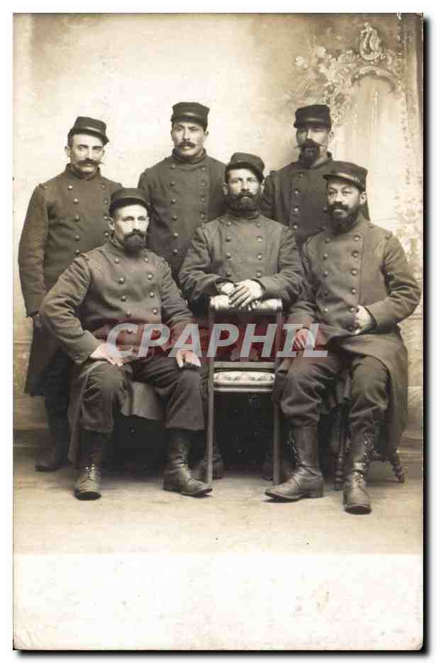 CARTE PHOTO Militaria Soldats 