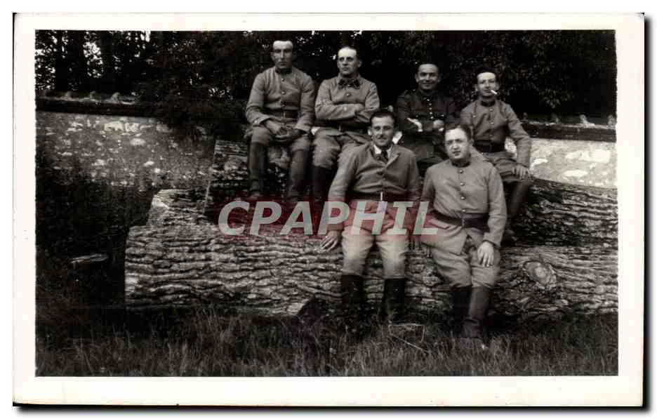 CARTE PHOTO Militaria Soldats 