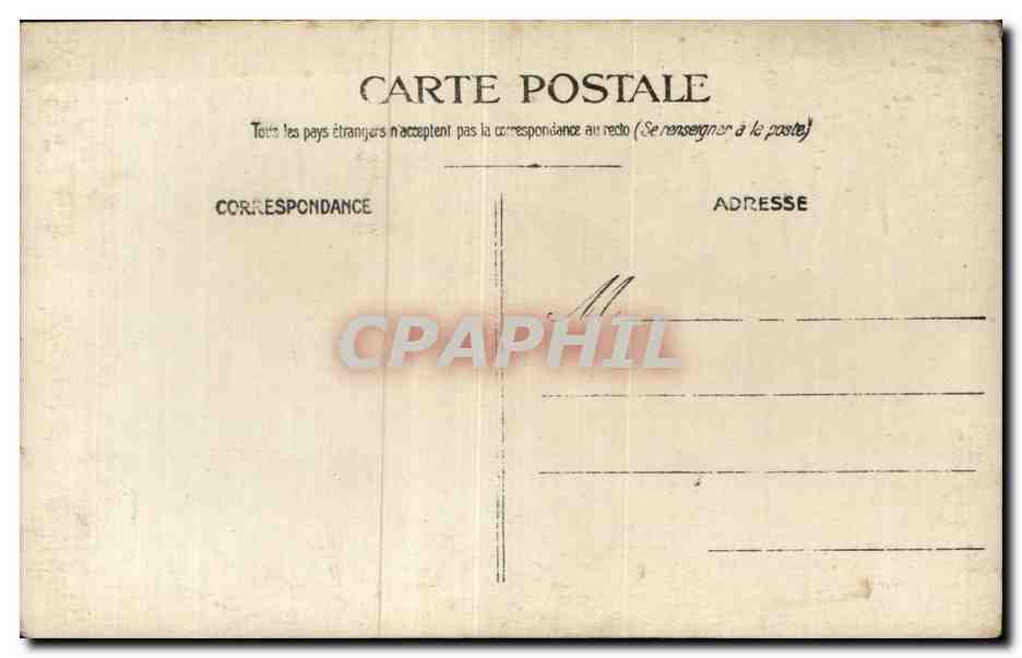 CARTE PHOTO Militaria Soldat — Rückseite