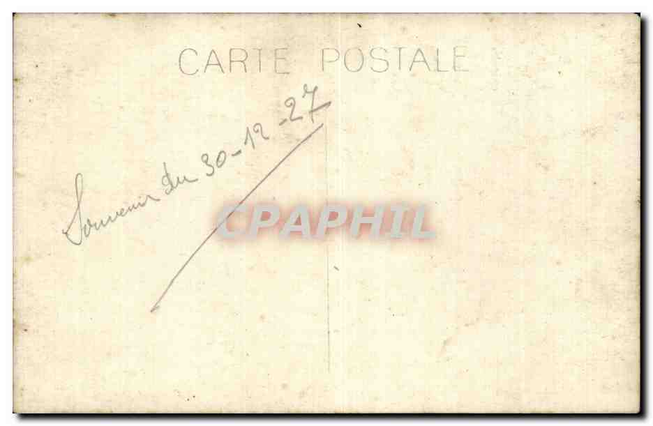 CARTE PHOTO Militaria Soldats — Verso
