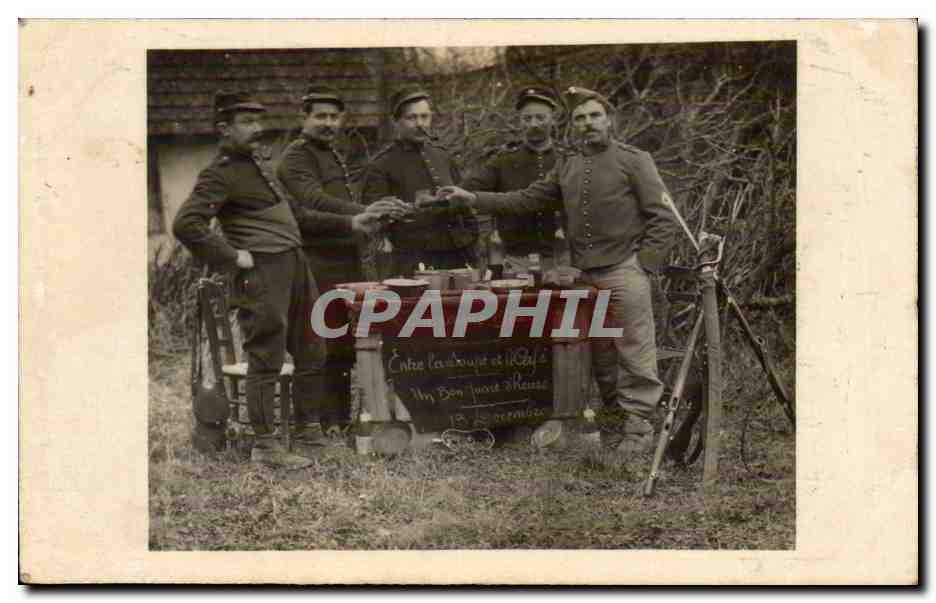 Soldats français — Campagne 1914-1918 — Éditeur non identifié, n° de série non visible