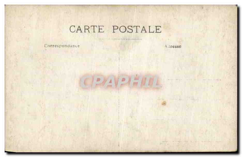 CARTE PHOTO Militaria Soldats Aveugle  — Verso