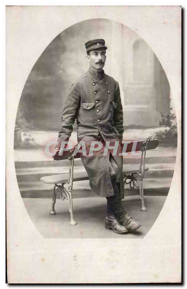 CARTE PHOTO Militaria Soldat