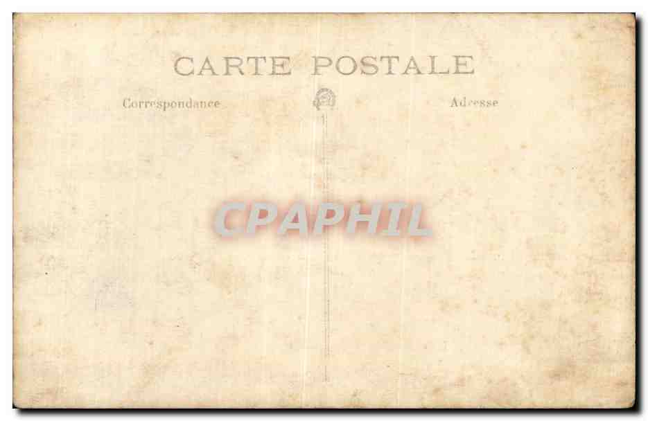 CARTE PHOTO Militaria Soldat — Rückseite