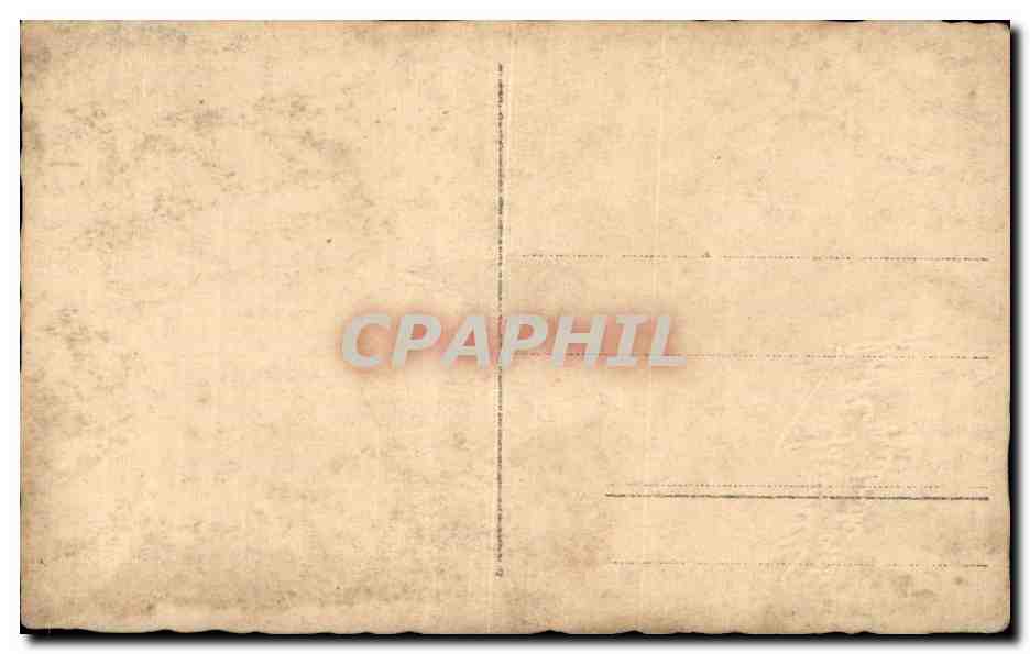 CARTE PHOTO Militaria Soldat — Rückseite