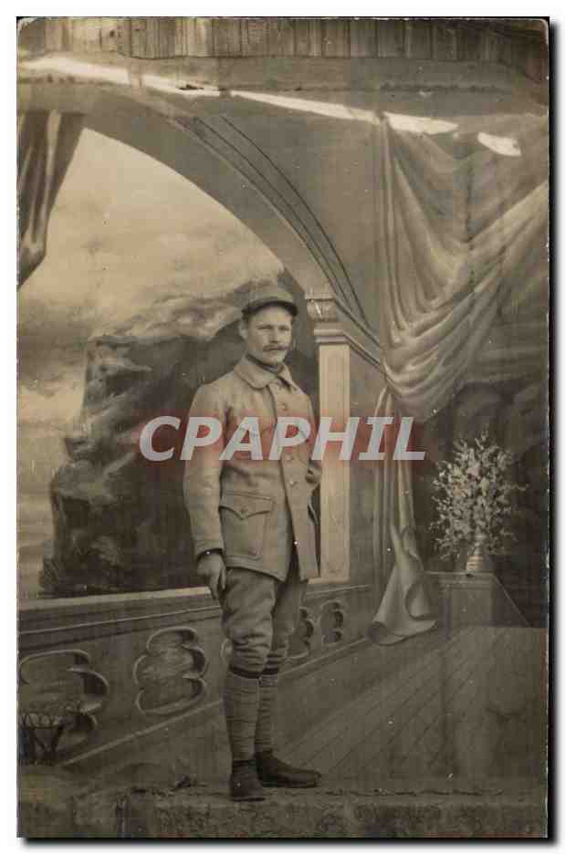 CARTE PHOTO Militaria Soldat