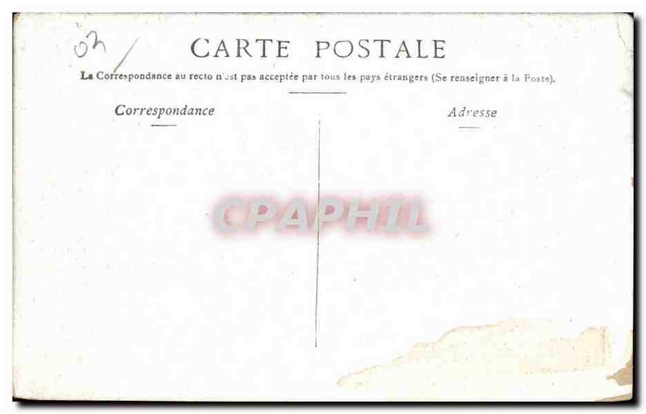 Vichy - Salle de Jeux - CPA  — Verso