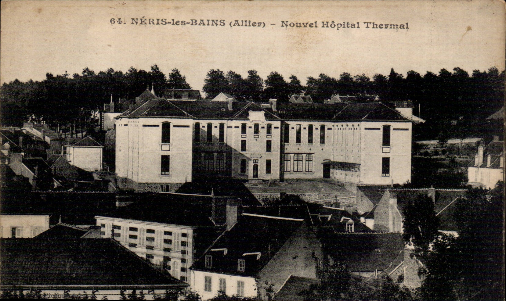 Neris les Bains - Nouvel Hopital Thermal - CPA 