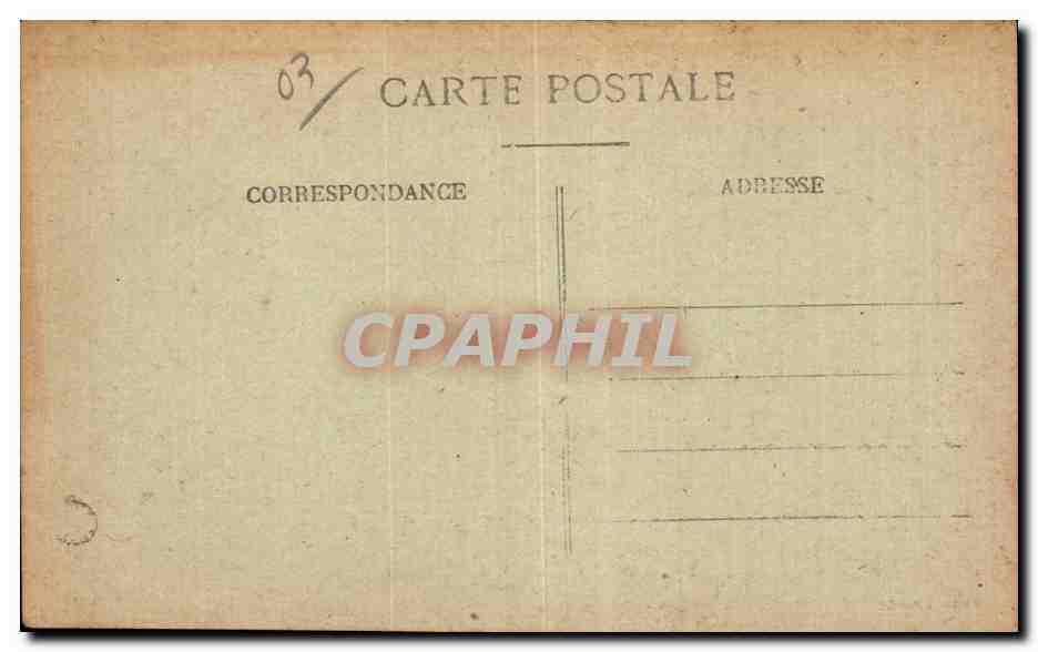 Neris les Bains - Nouvel Hopital Thermal - CPA  — Rückseite