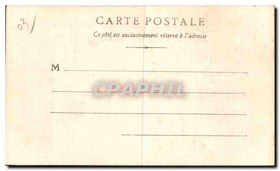 Environs de Moulins - Prieure de Souvigny - CPA  — Verso