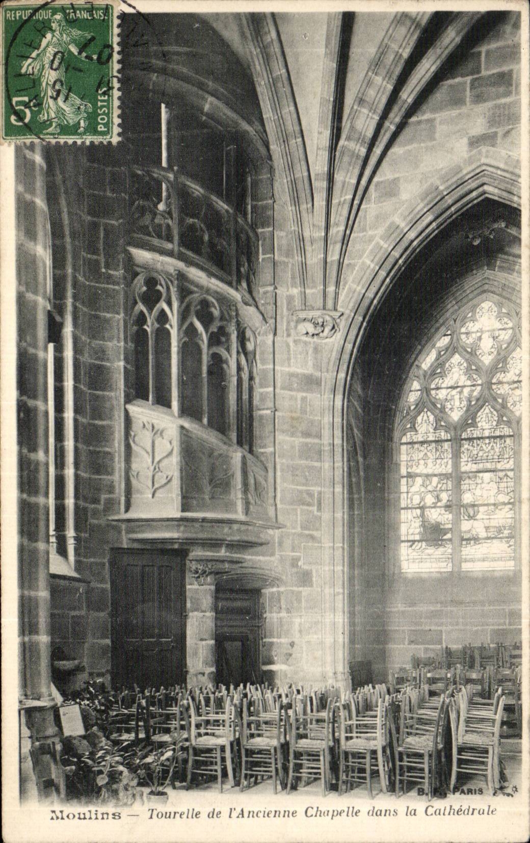 Moulins - Ancienne Chapelle de la Cathedrale - CPA 