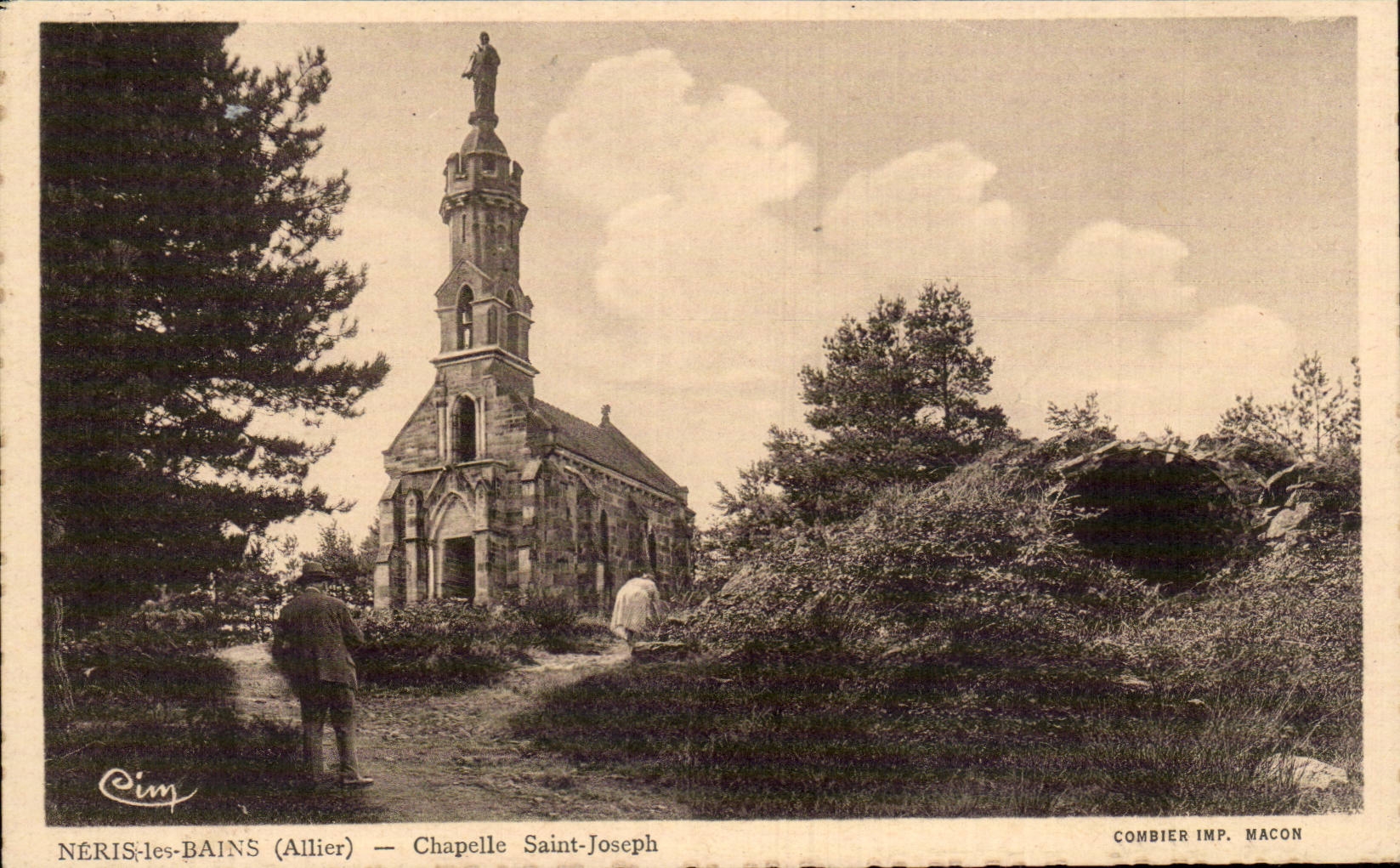 Neris les Bains - Chapelle Saint Joseph - CPA 