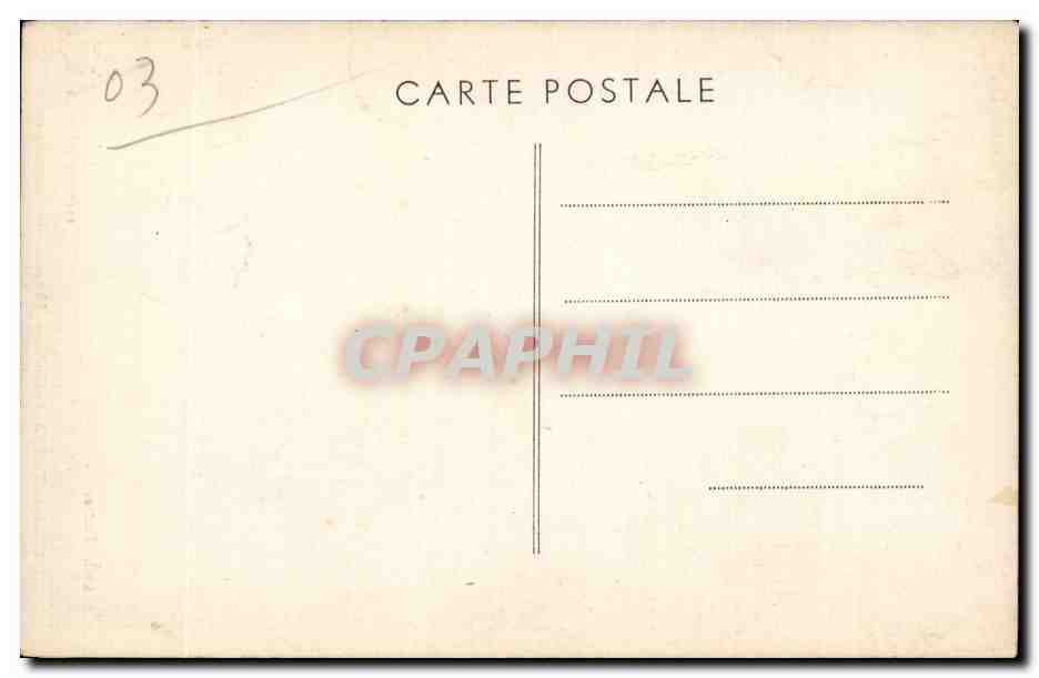 Neris les Bains - Chapelle Saint Joseph - CPA  — Verso