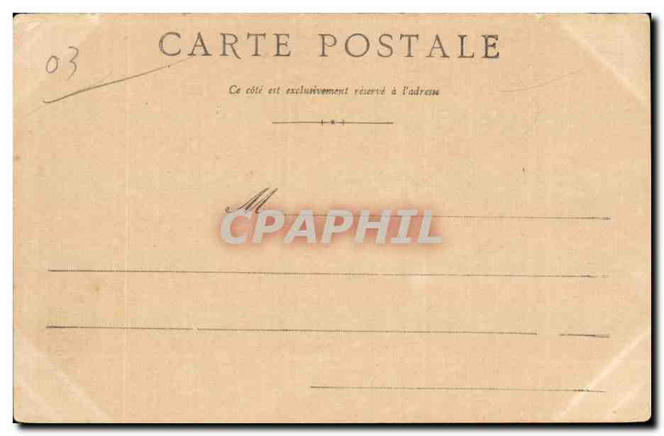 Bourbon L Archambault - Etablissement Thermal - CPA  — Verso
