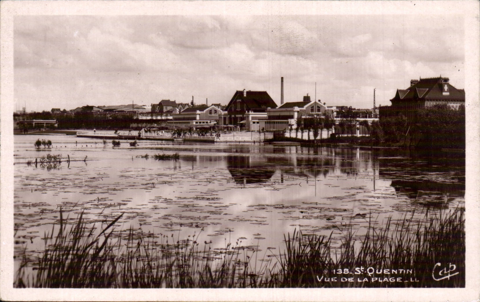 Saint Quentin - Vue de la Plage - CPA 