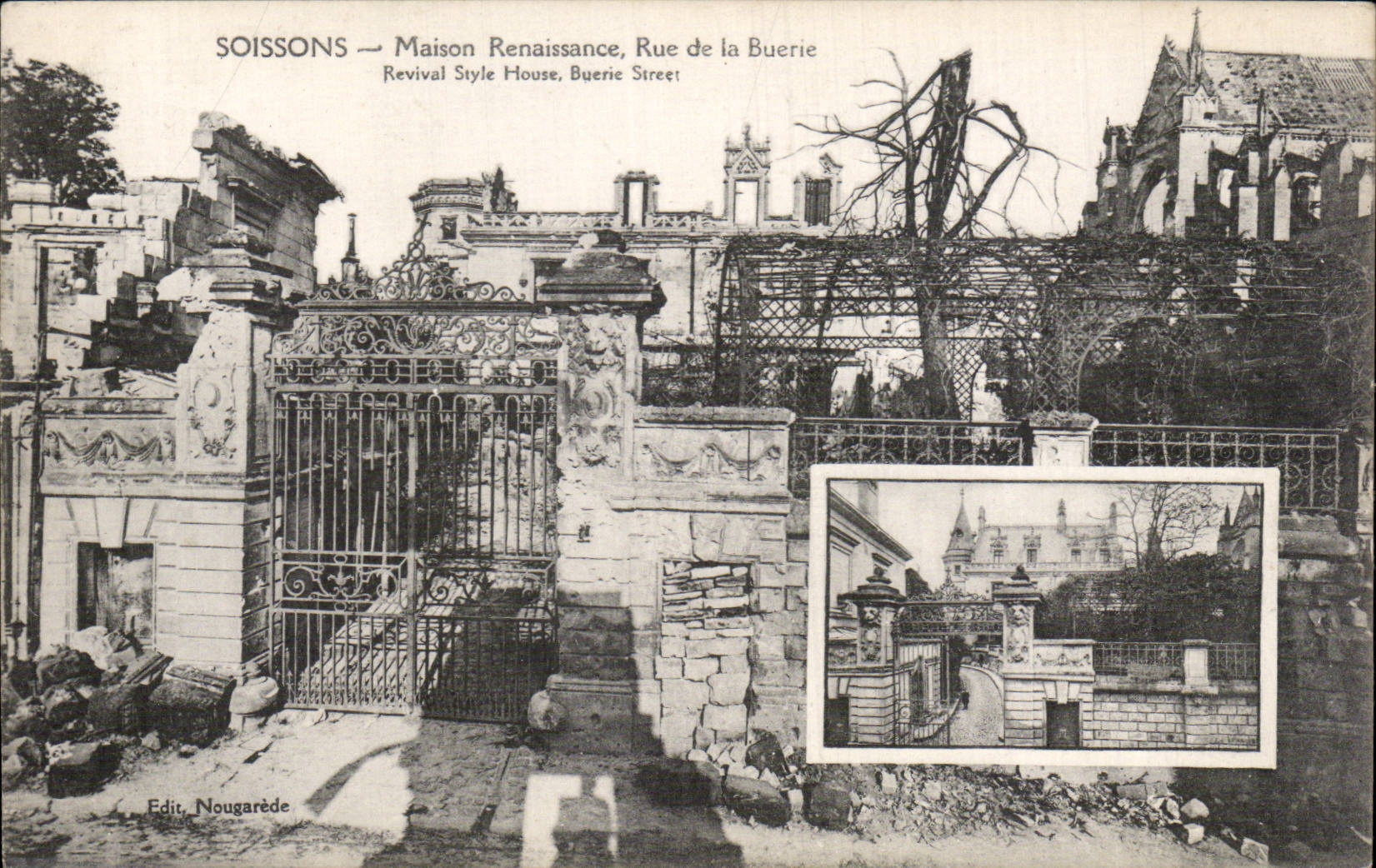 Soissons - Maisons Renaissance - Rue de la Buerie - CPA 