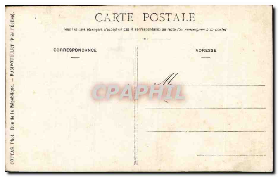 CARTE PHOTO Militaria Soldat  — Rückseite