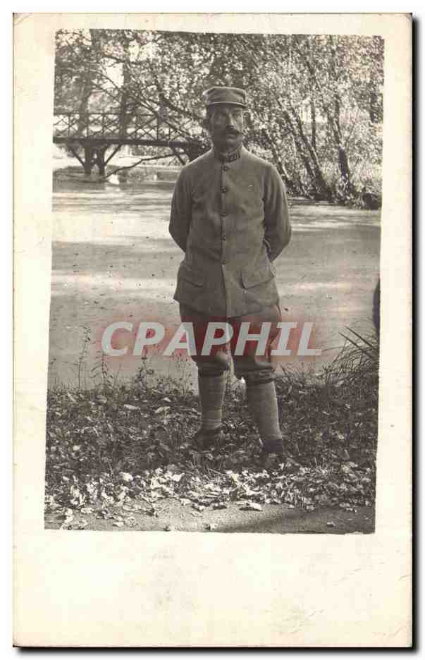 CARTE PHOTO Militaria Soldat 
