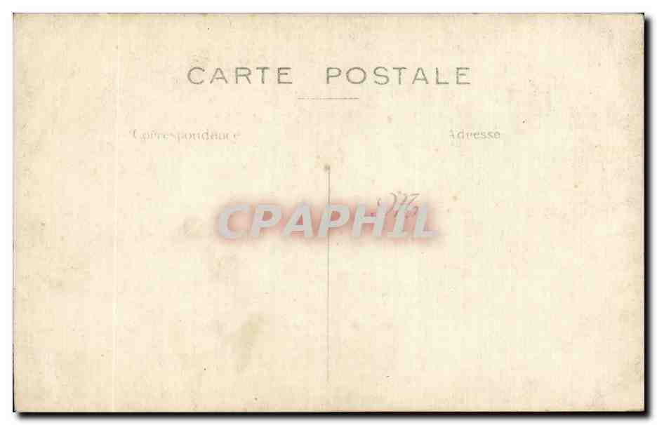 CARTE PHOTO Militaria Soldat  — Rückseite