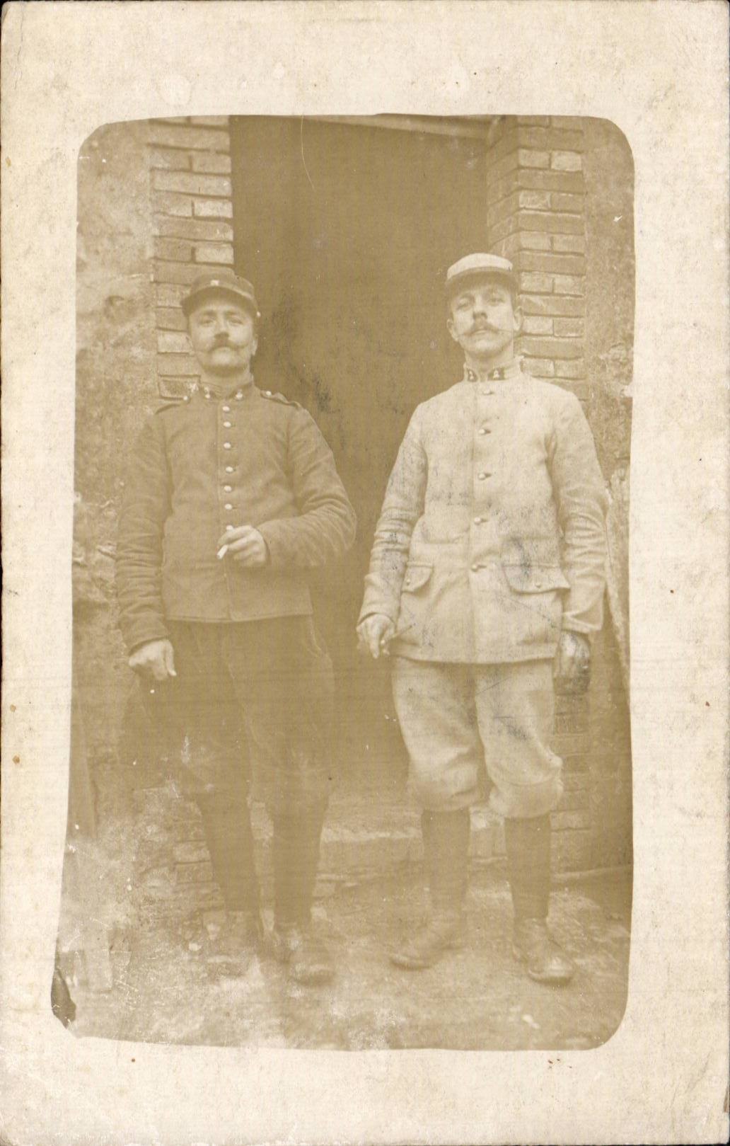 CARTE PHOTO Militaria Soldat Officierq