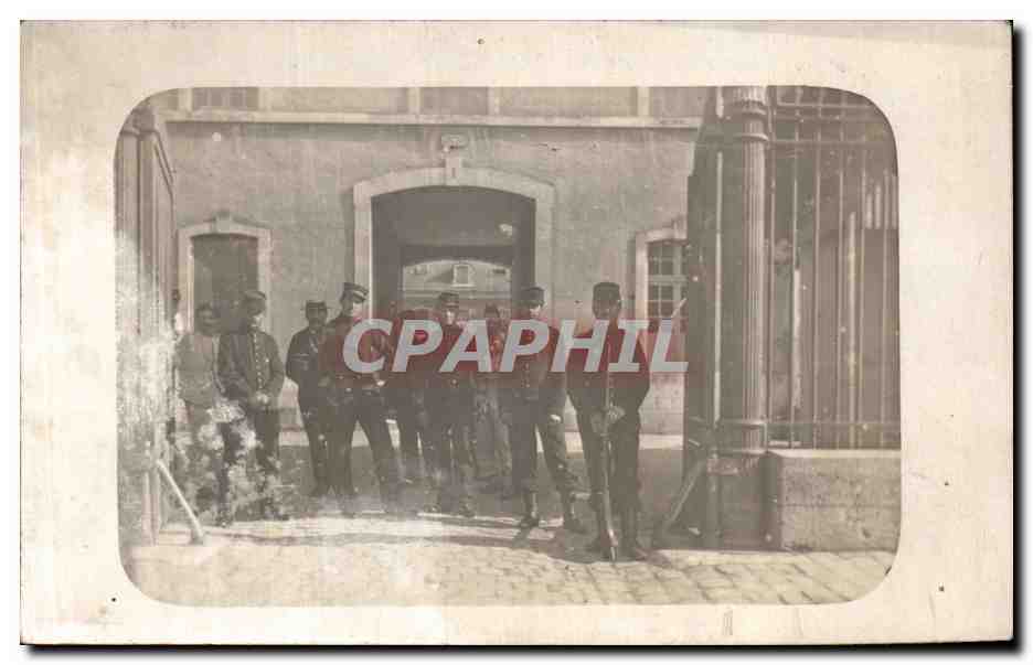 CARTE PHOTO Militaria Soldats 