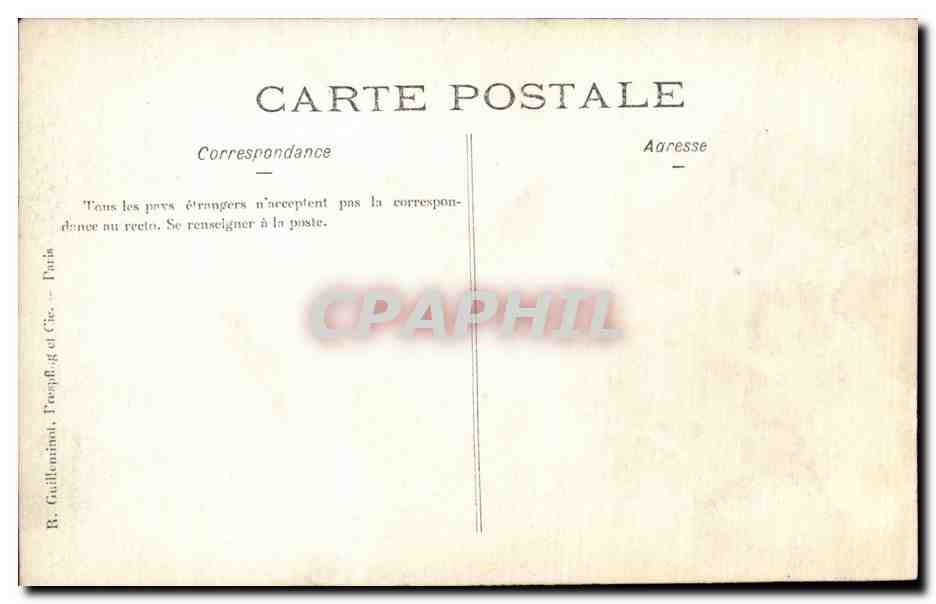 CARTE PHOTO Militaria Soldats Coiffeur — Rückseite