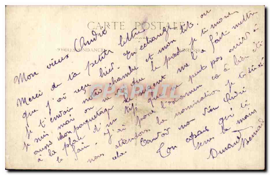 Soldats en chambre d'hôpital — Éditeur : CPAPHIL, n° de série non visible — Reverso