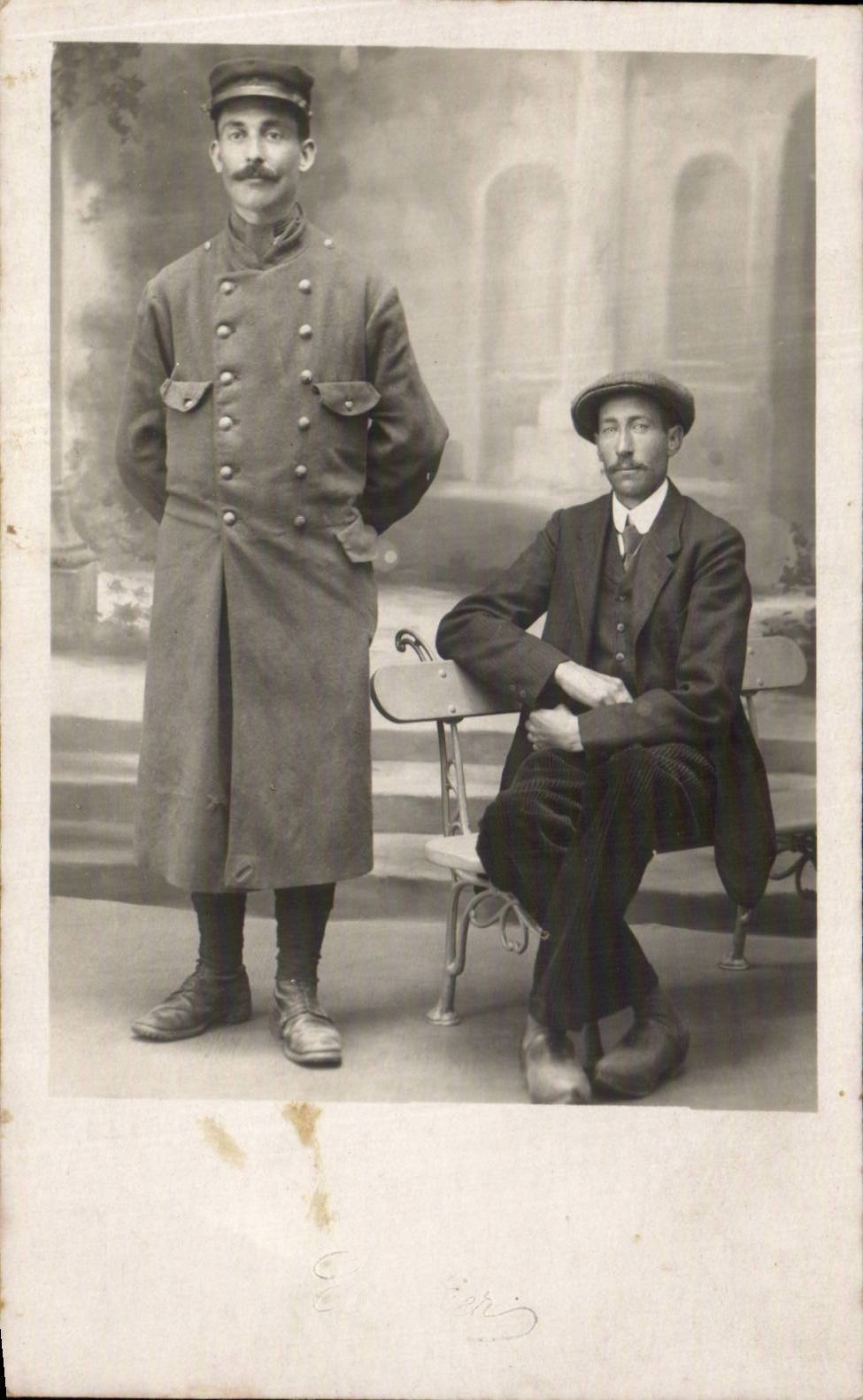 CARTE PHOTO Militaria Soldat 