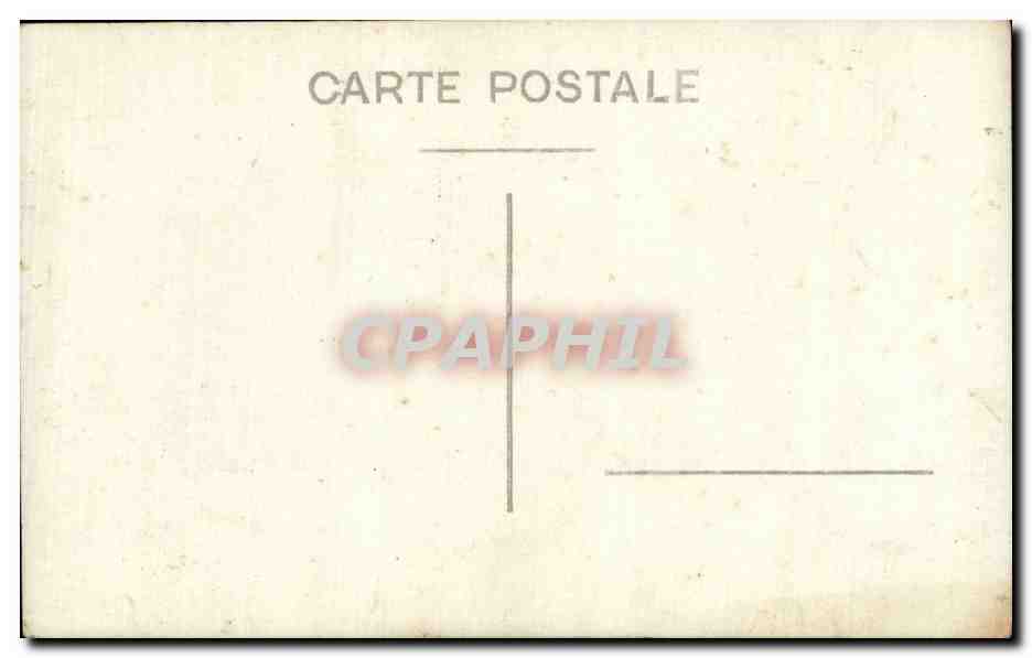CARTE PHOTO Militaria Soldat — Rückseite