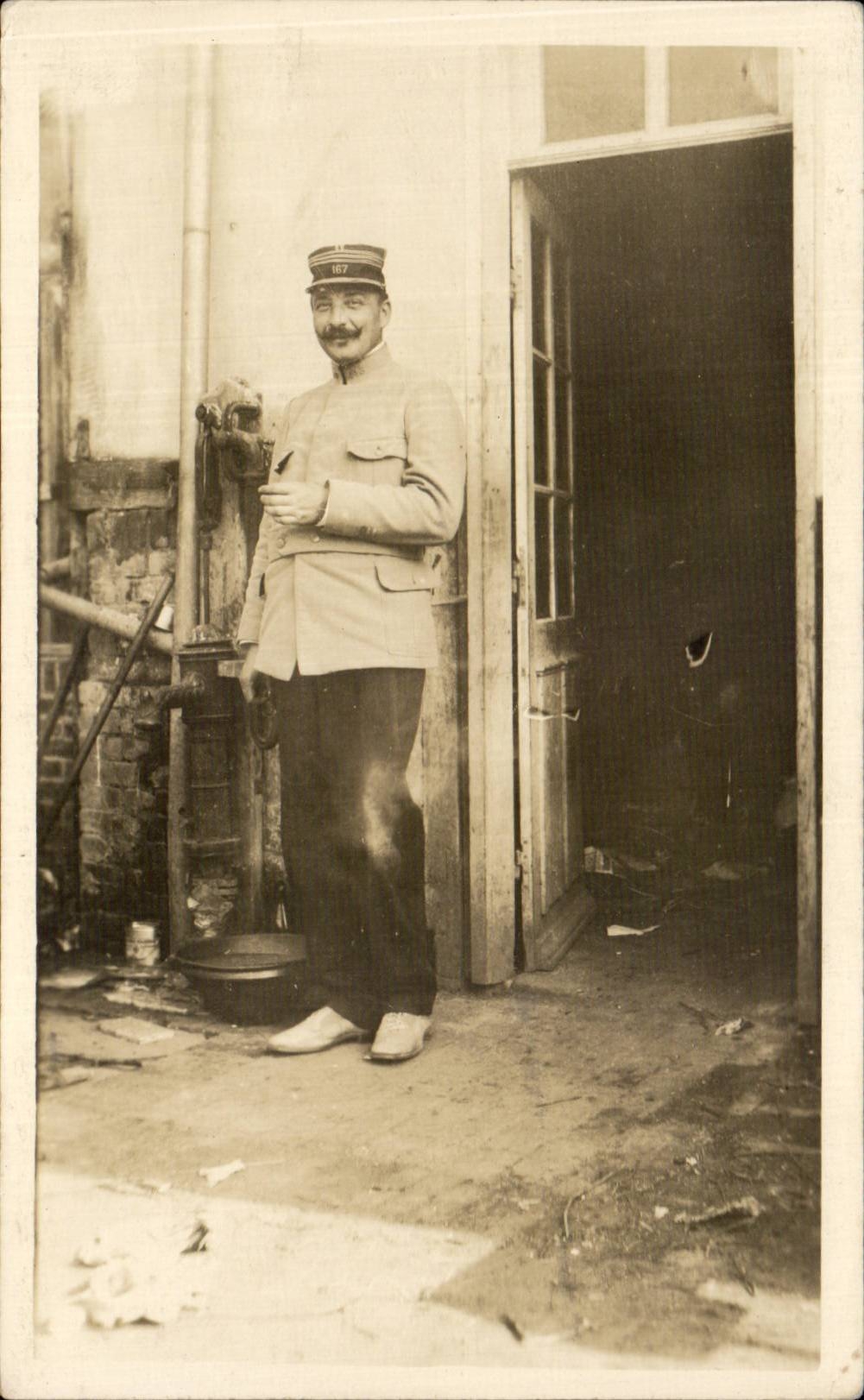 CARTE PHOTO Militaria Soldat