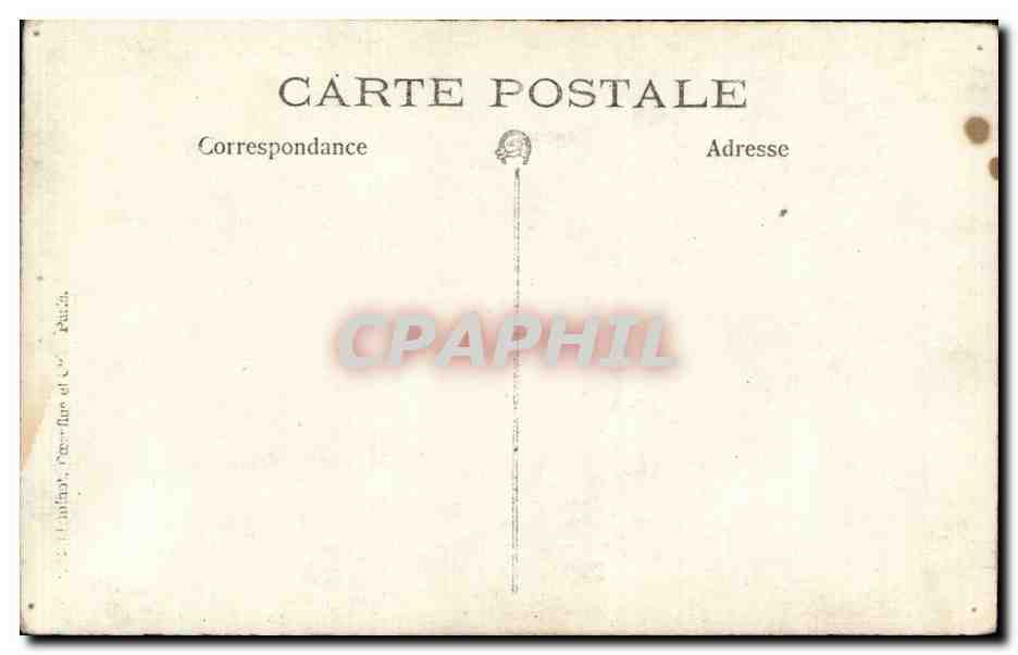 CARTE PHOTO Militaria Soldat — Rückseite