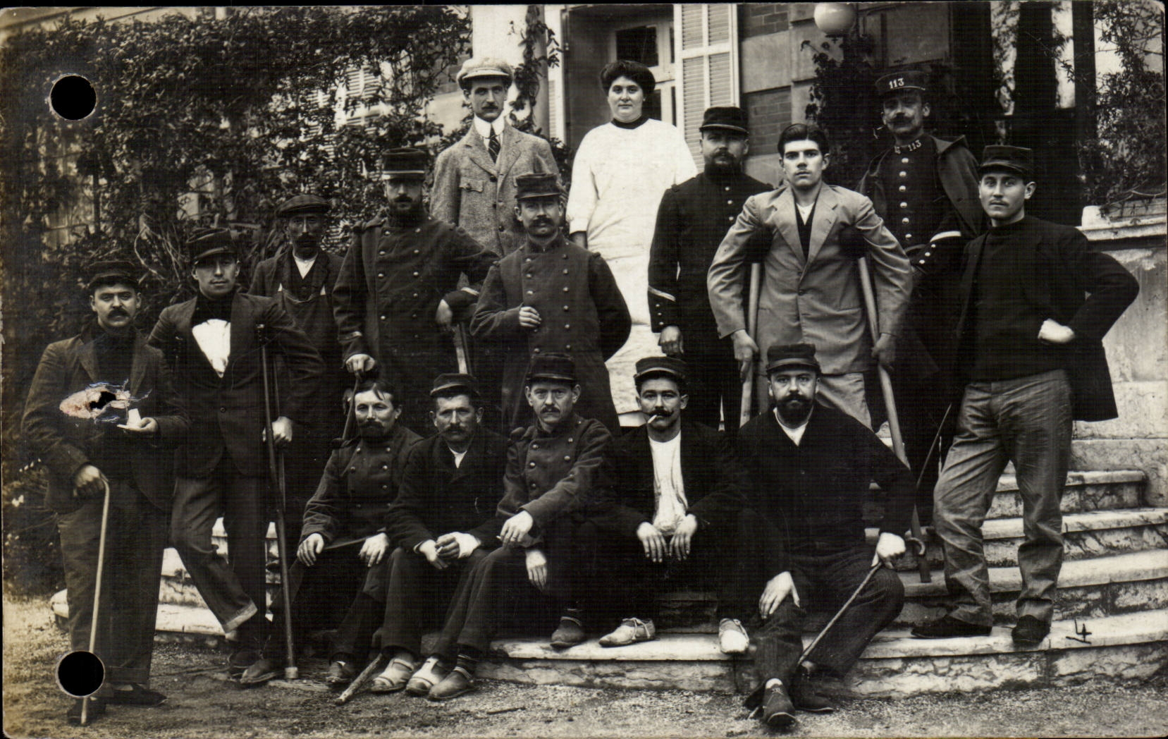 CARTE PHOTO Militaria Soldats
