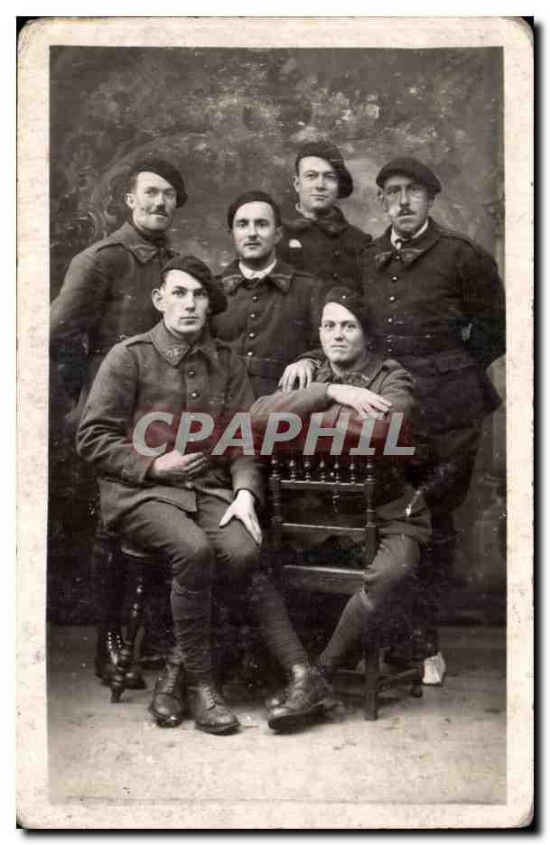 CARTE PHOTO Militaria Soldats Stalag X A 