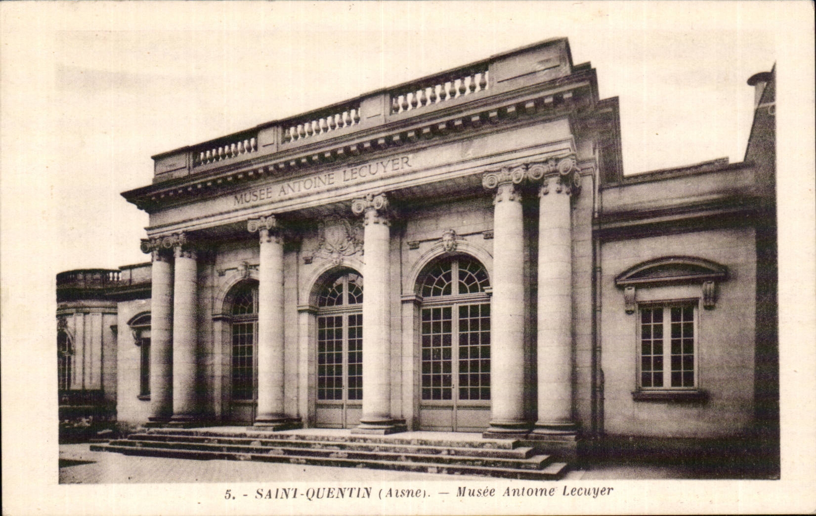 Saint Quentin - Le Musee Antoine Lecuyer - CPA 