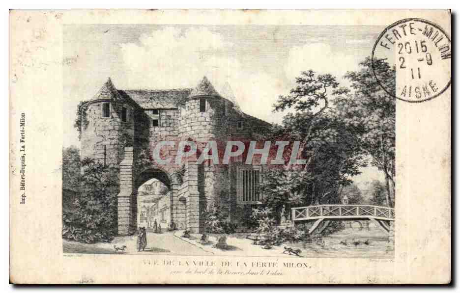 La Ferte Milon - Vue de la Ville - CPA 