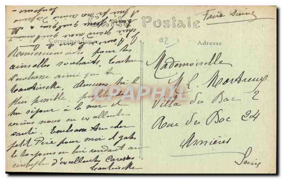 Chauny — L'Église Saint-Martin et la Place après la retraite allemande (avril 1917) — Decelle, Compiègne — Reverso